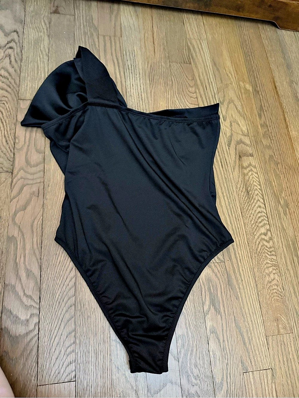 Black One-Piece Swimsuit Like New - Picture 3 of 3